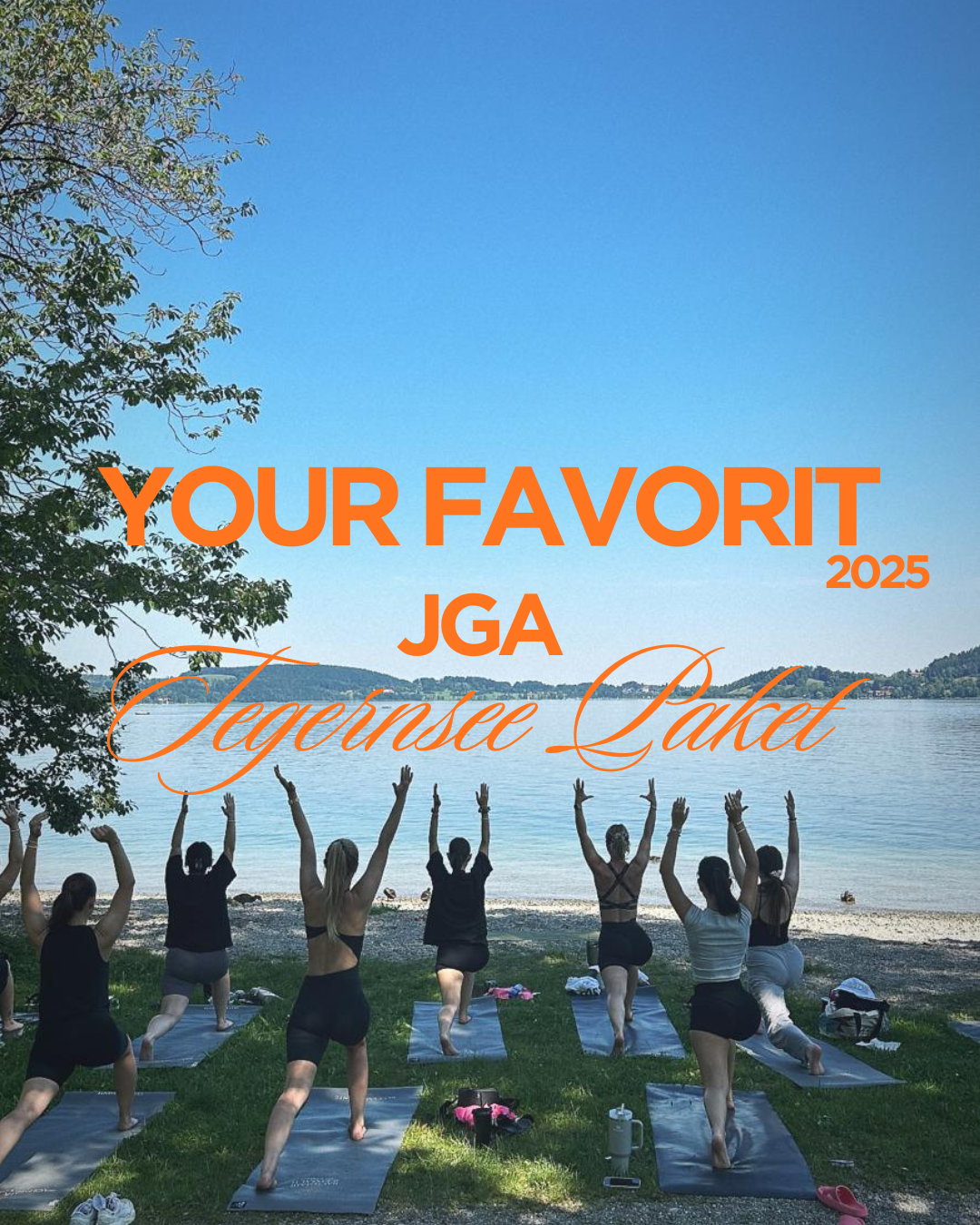 Tegernsee JGA – Rooftop Wellness, kreative Highlights & Entspannung