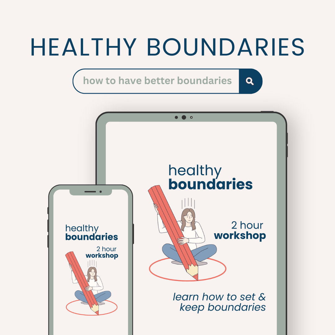 Healthy Boundaries Workshop
