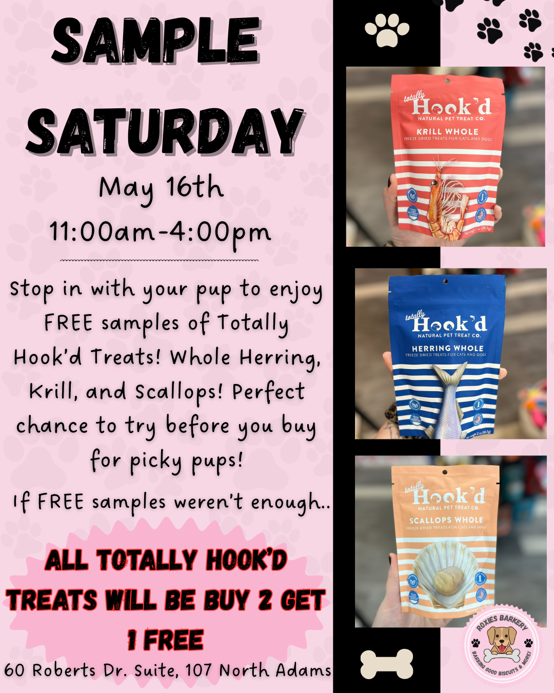 Sample Saturday!