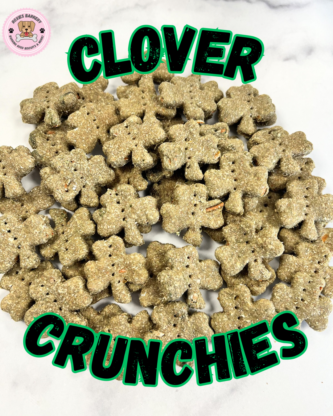 Clover Crunchies (March Biscuit of the Month)