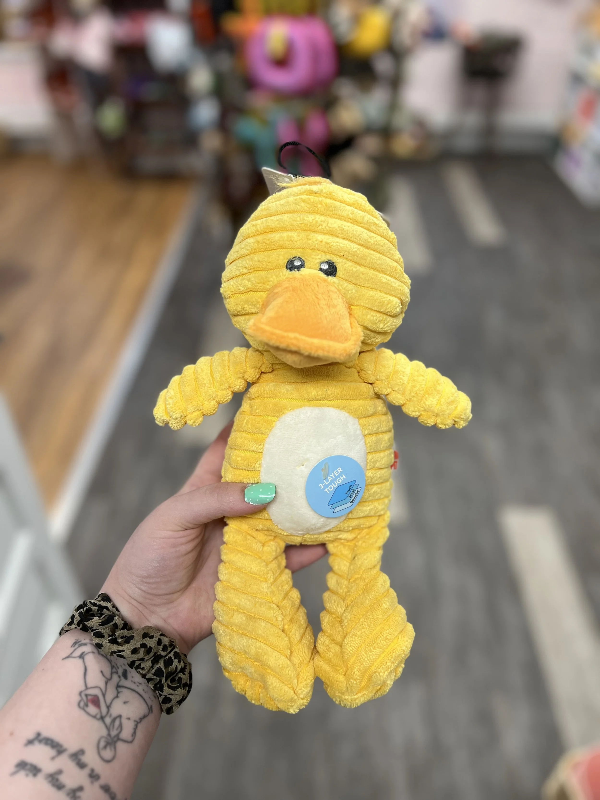 Plush Cuddly Duck