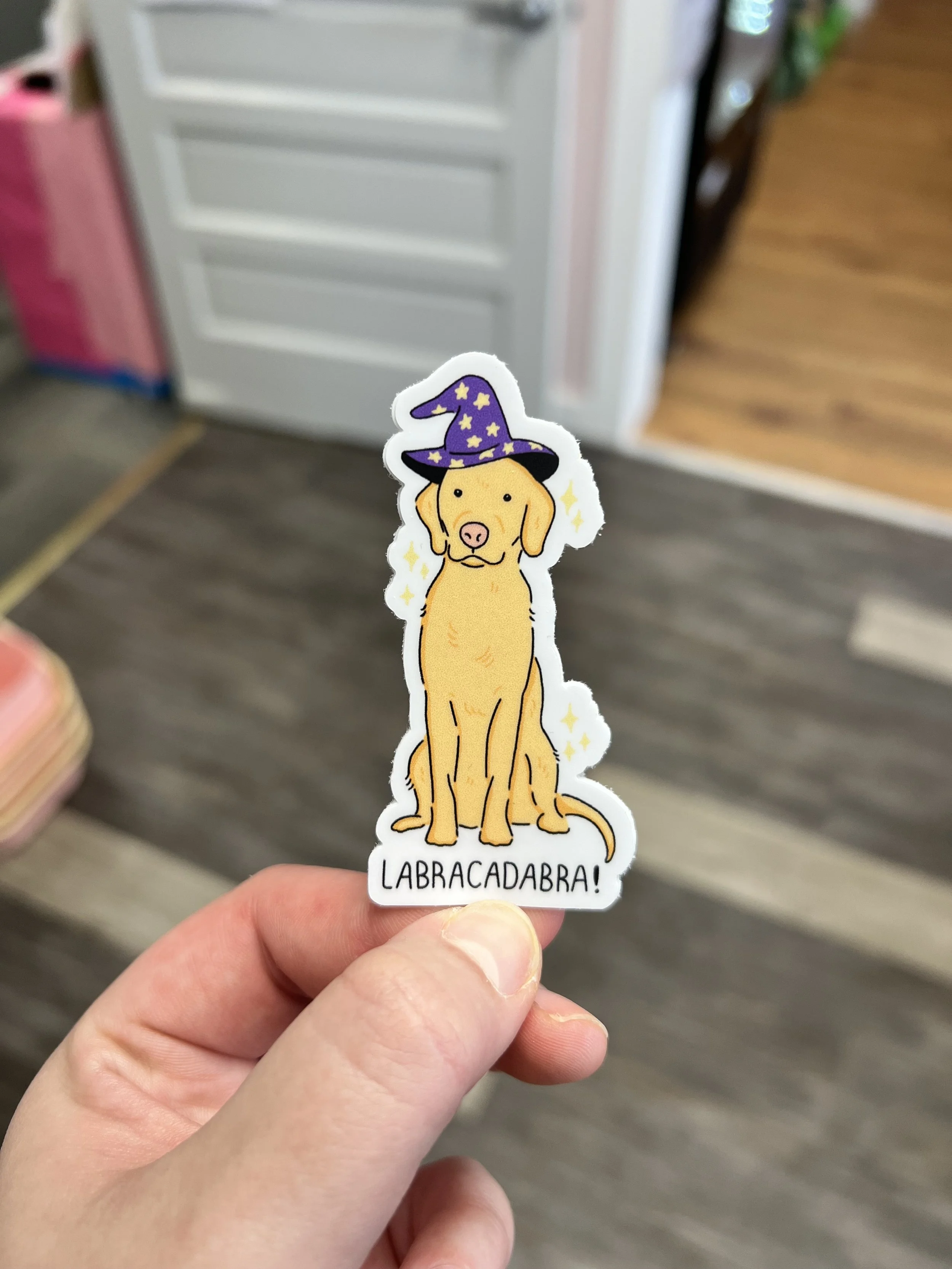 Labracadabra Sticker