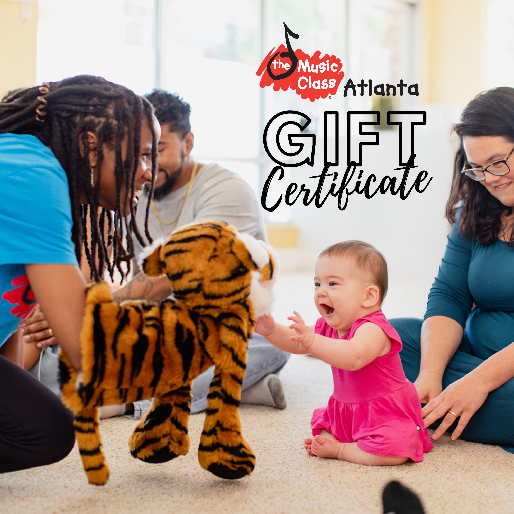 Gift Certificate for The Music Class parent-child classes in Atlanta