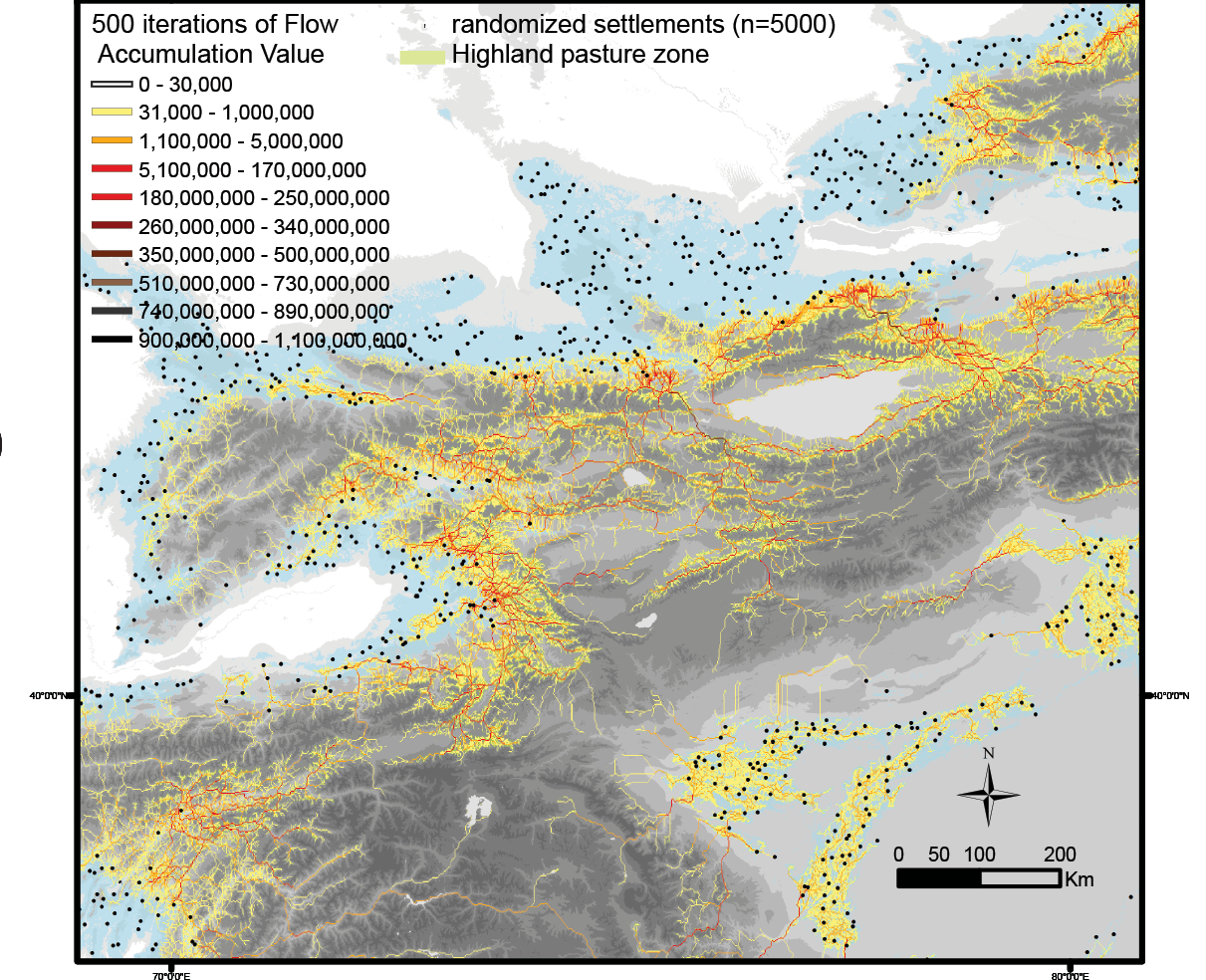  Nomadic ecology shaped the highland geography of Asia's Silk Roads 