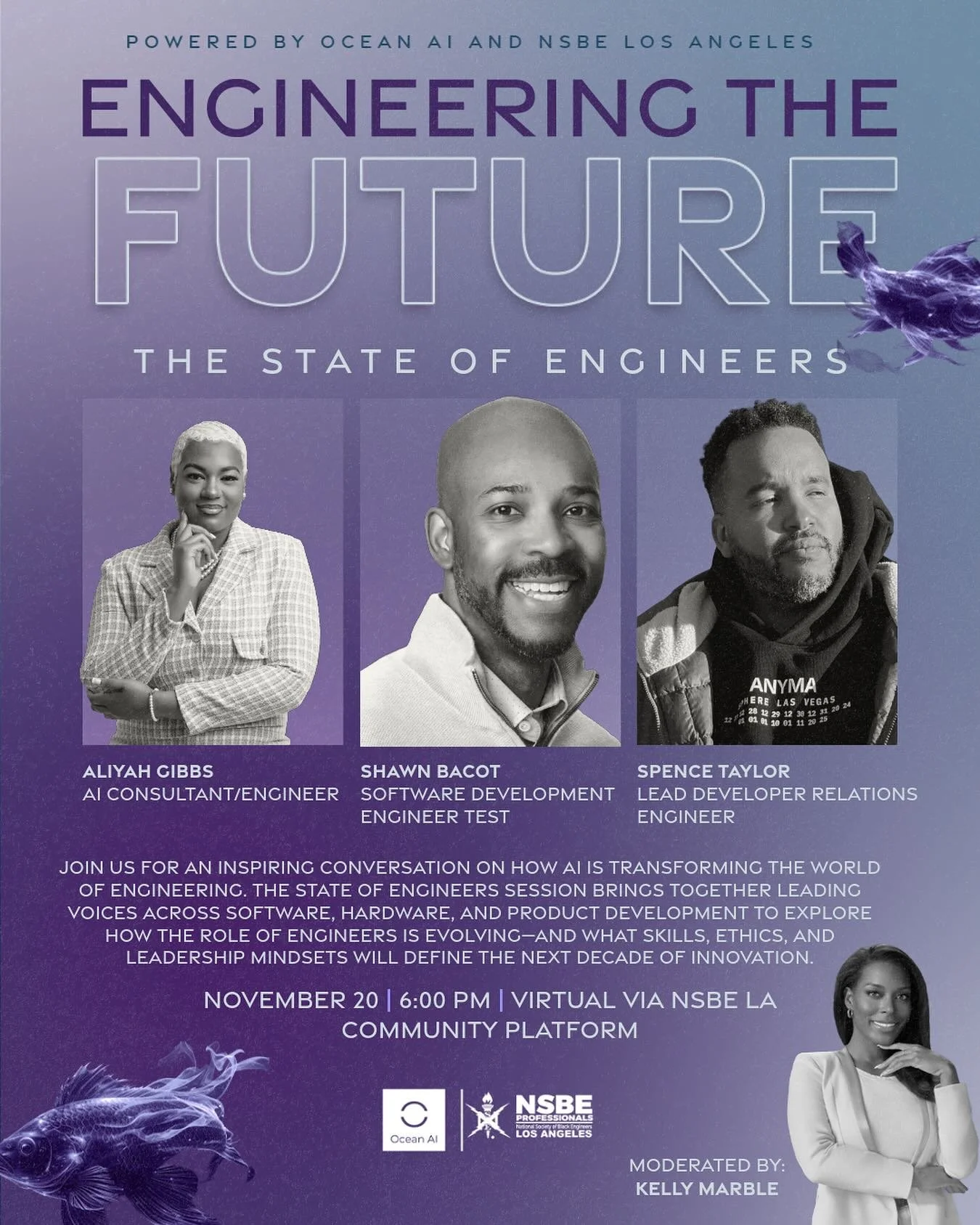 Engineering is evolving&mdash;and we&rsquo;re leading the conversation. ⚙️✨
Join us November 20 as top engineers break down how AI is reshaping the future of software, hardware, and product innovation.
Let&rsquo;s build what&rsquo;s next. 🚀
#NSBE #N