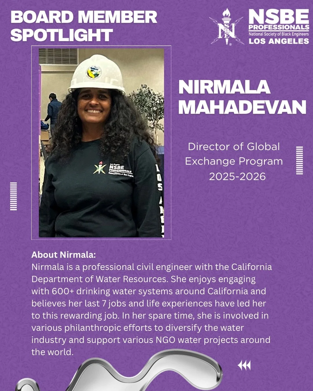 We are officially launching our Board Spotlight Series to honor the individuals who truly showed up, put in the work, and make an impact behind the scenes this year.

To kick off our Board Spotlight Series, we are honoring a true trailblazer: our Glo
