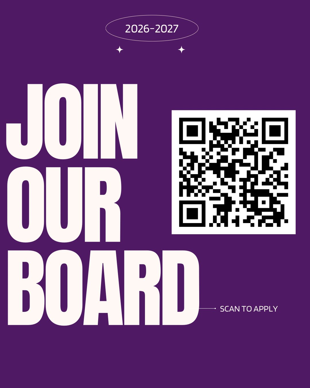 📣 BOARD NOMINATIONS FOR 2026-2027 ARE OPEN! 📣

Ready to lead, innovate, and elevate our community? Applications are officially open for the 2026&ndash;2027 Executive Board!

If you&rsquo;re passionate about making an impact, expanding your network,