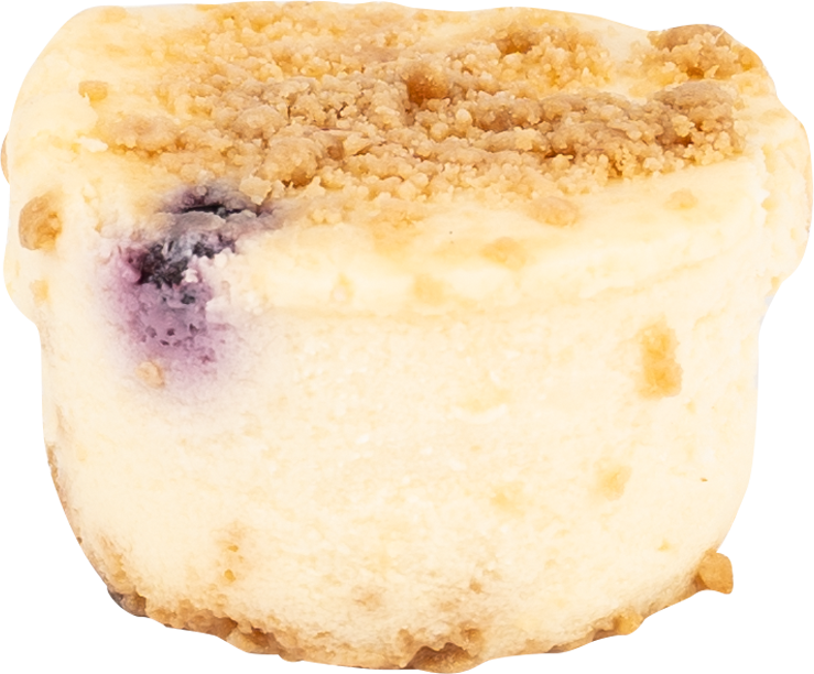 Blueberry Cobbler Cheesecake