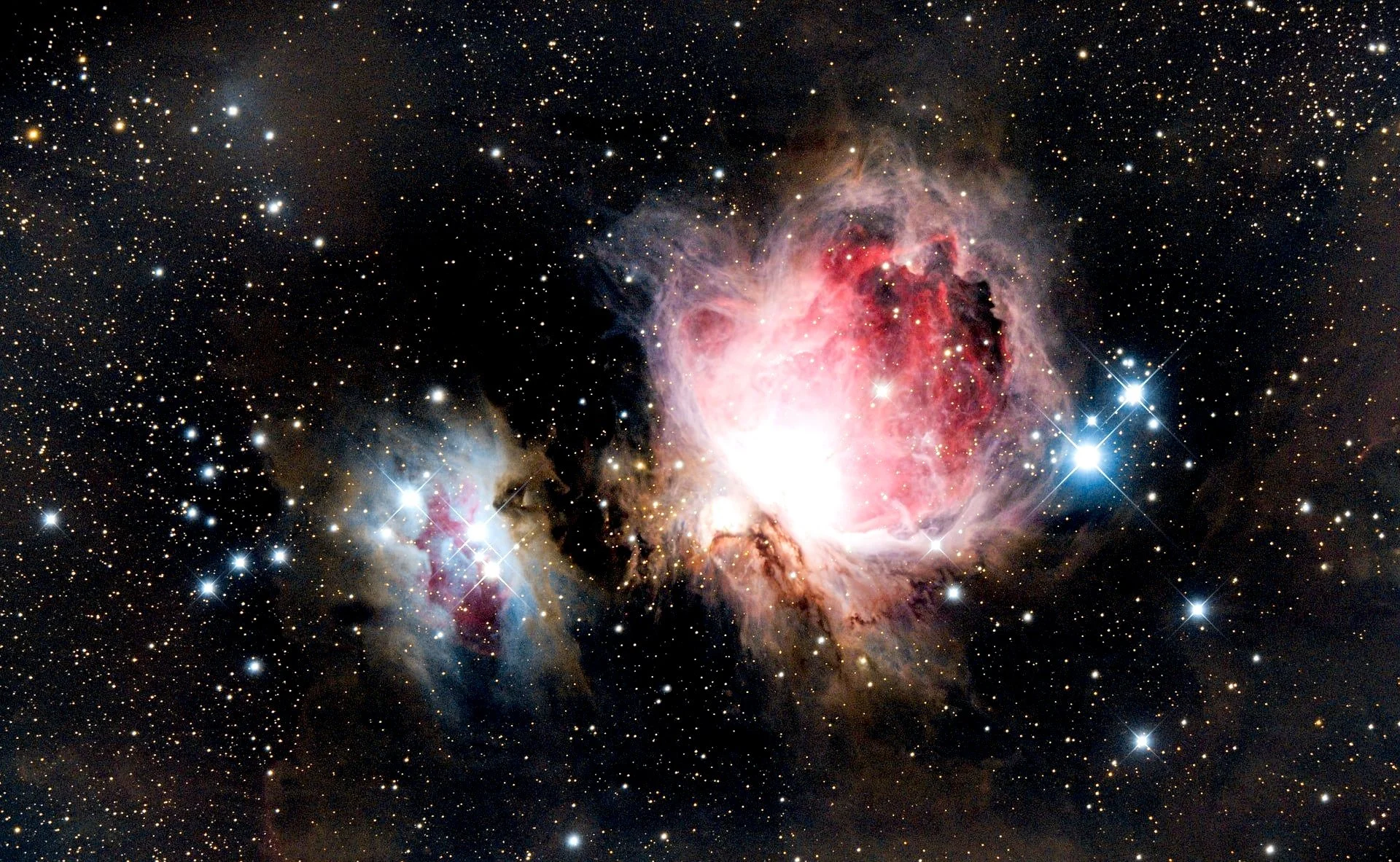 Hubble image Pleiades