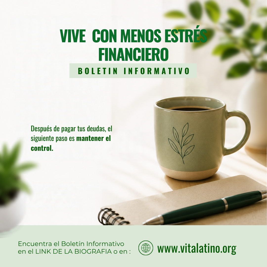 Vivir con menos estrés financiero: después de la deuda