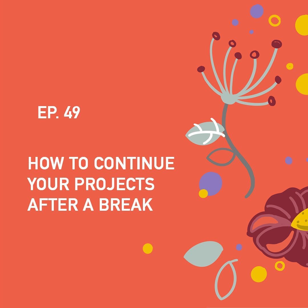 Hello lovely people! Welcome back after our summer break. We hope you are doing well and have had good times meanwhile.
.
We are back from holiday! So naturally the topic of discussion this week is how to continue your projects after a break. Tune in