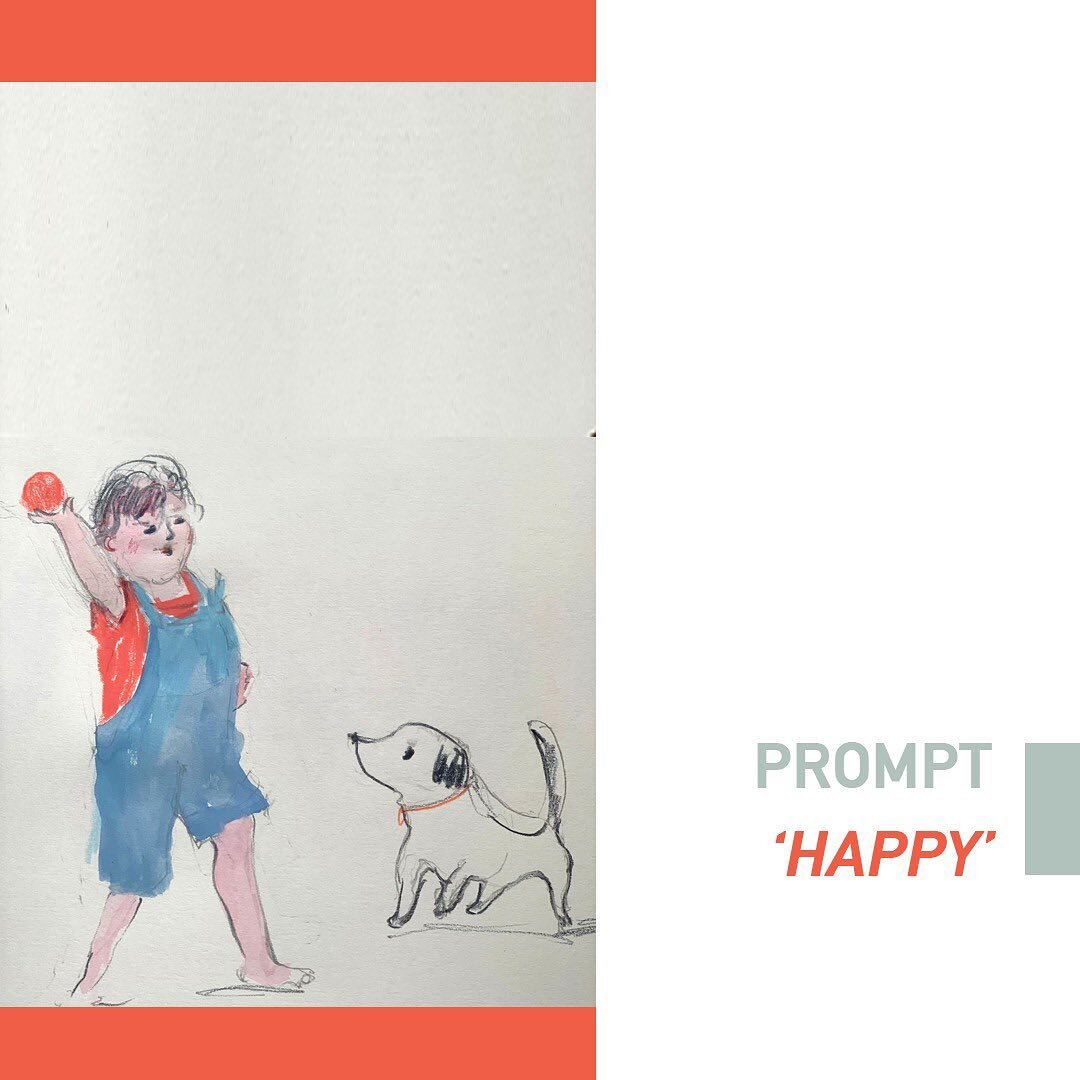 New prompt: Happy (any form of happiness you can think of)

Every week we have a new prompt to inspire you to create something. You can make a simple sketch or anything that comes to mind when thinking about the topic. If you want to, you can share y