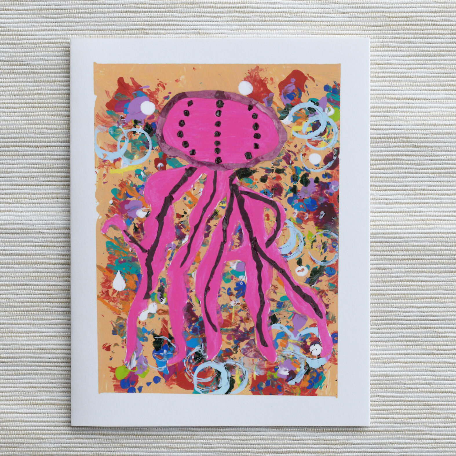 Go with the Flow greeting card