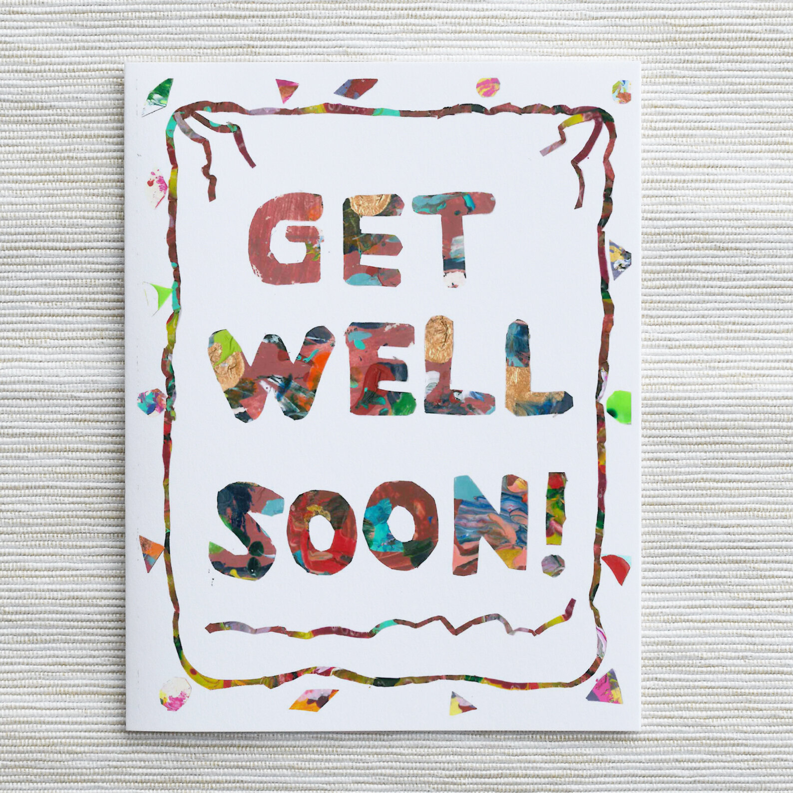 Get Well greeting card