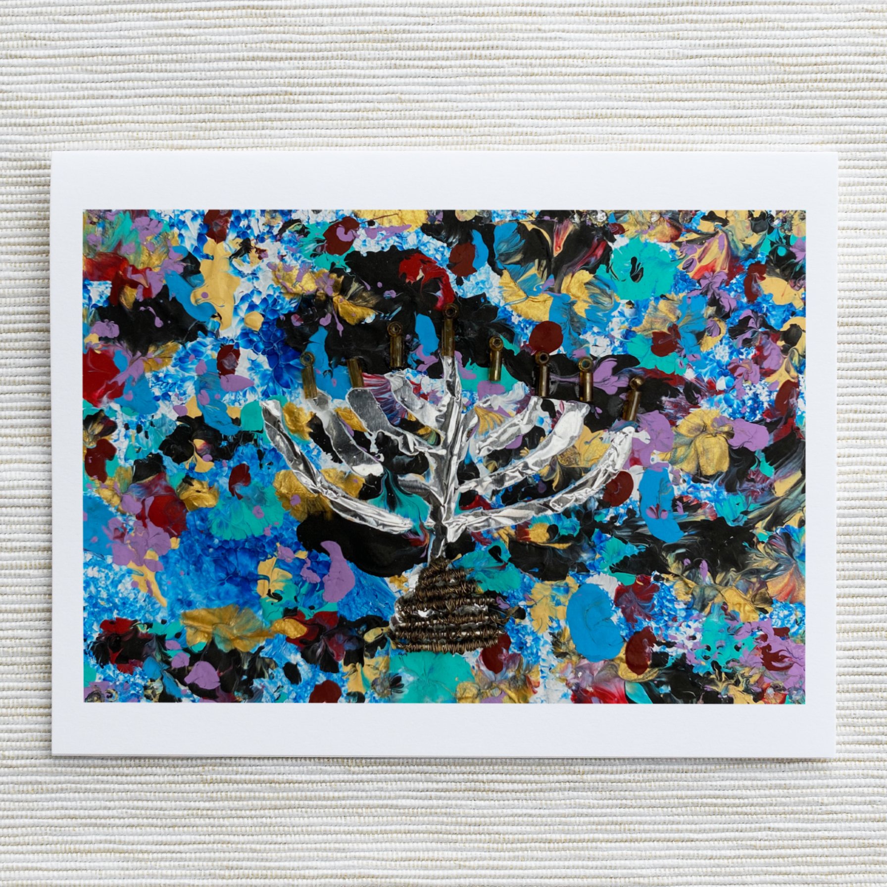 Eight Days greeting card