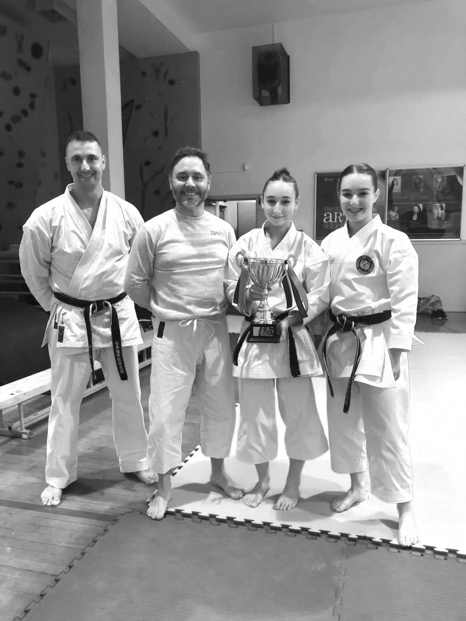 Newly Crowned - Dojo Champions and our first Kath Head Award Winner
