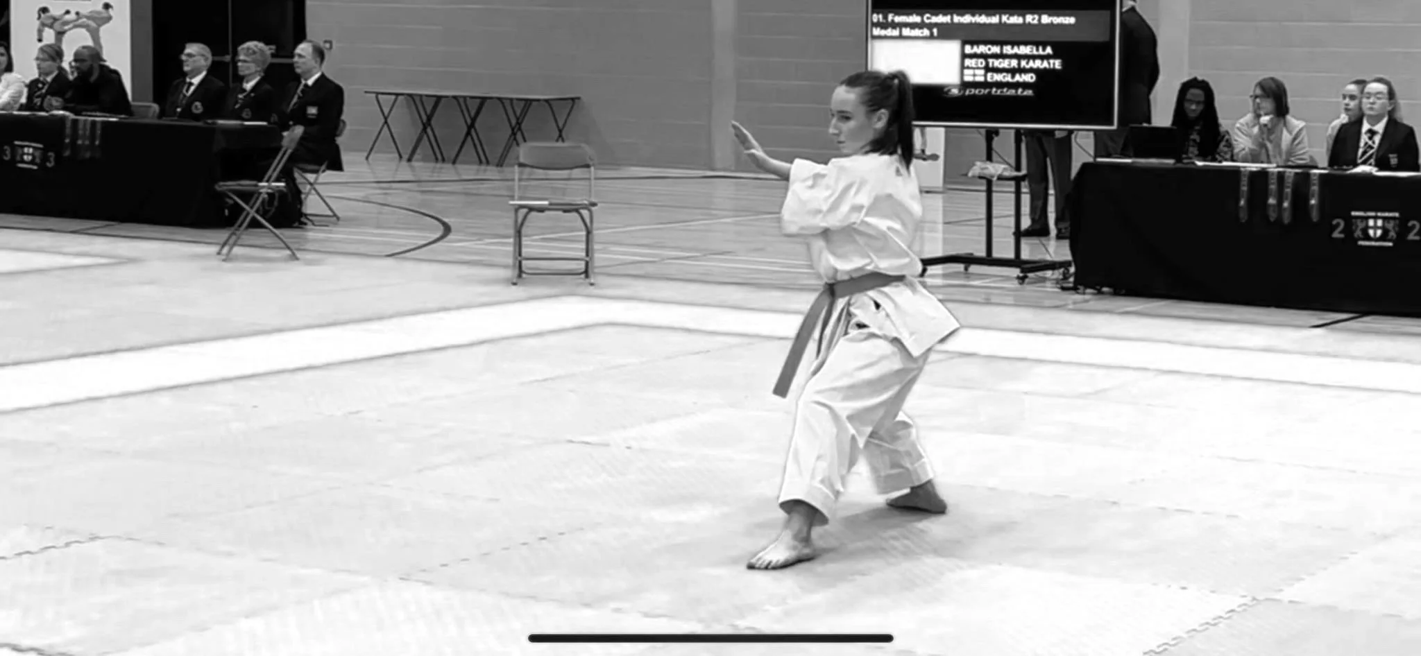 Izzy Baron steps up her preparation for Venice