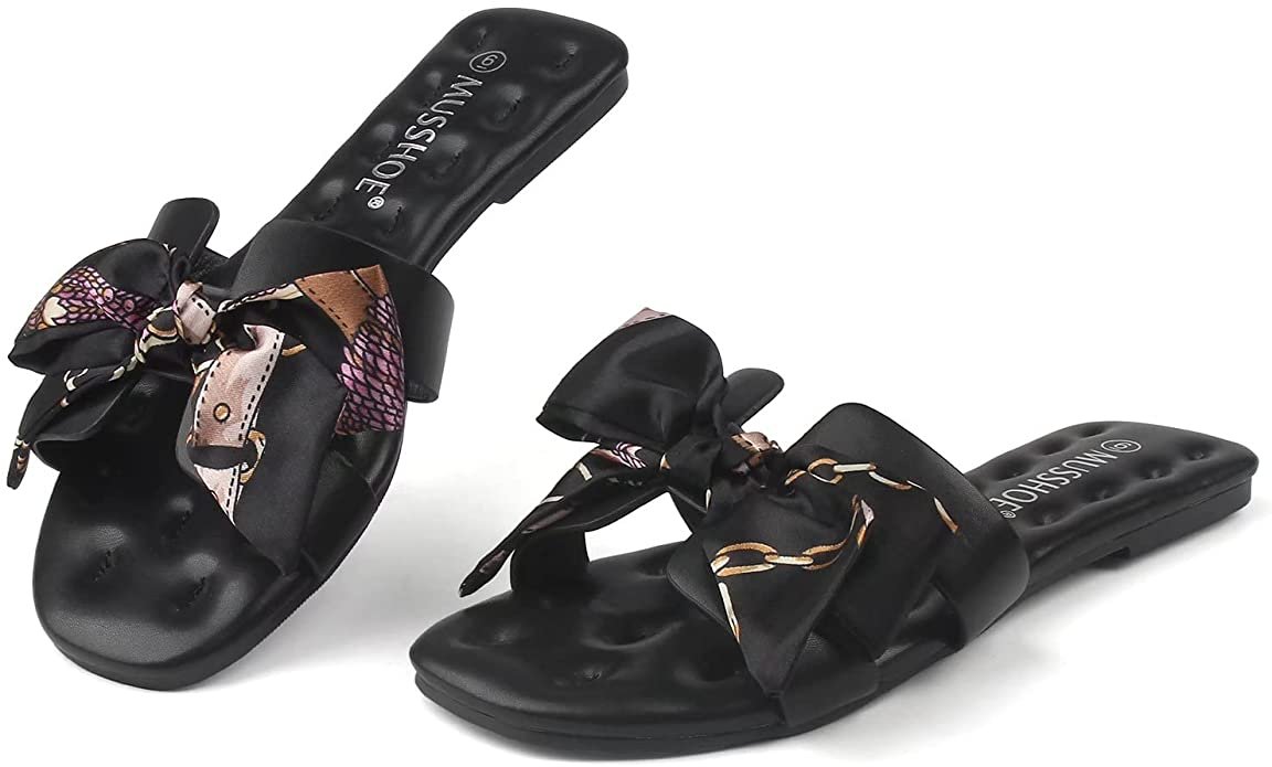 MUSSHOE Flat Strappy Sandals