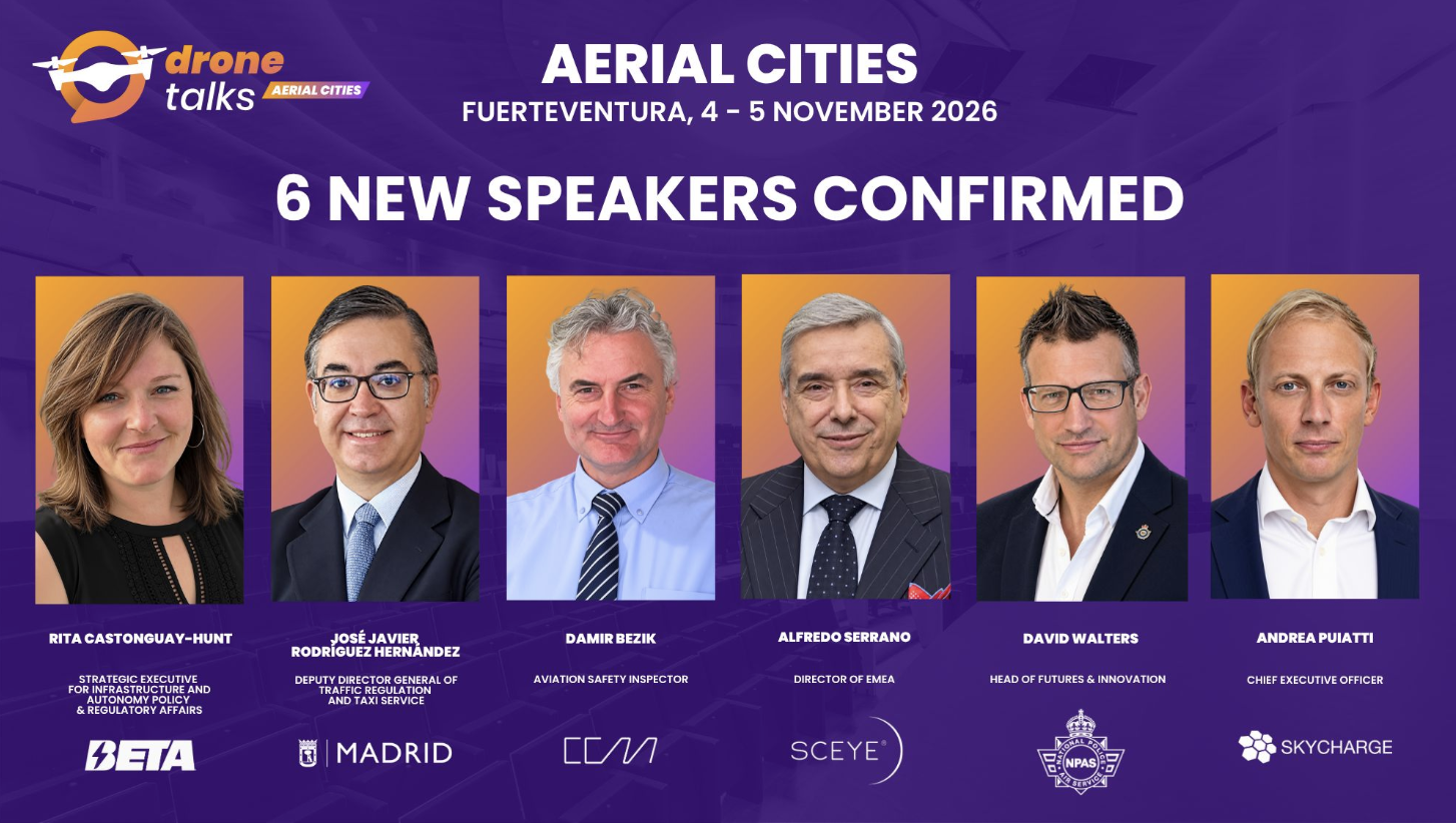 Skycharge at Aerial Cities 2026: Ground Infrastructure in Scalable Drone Operations