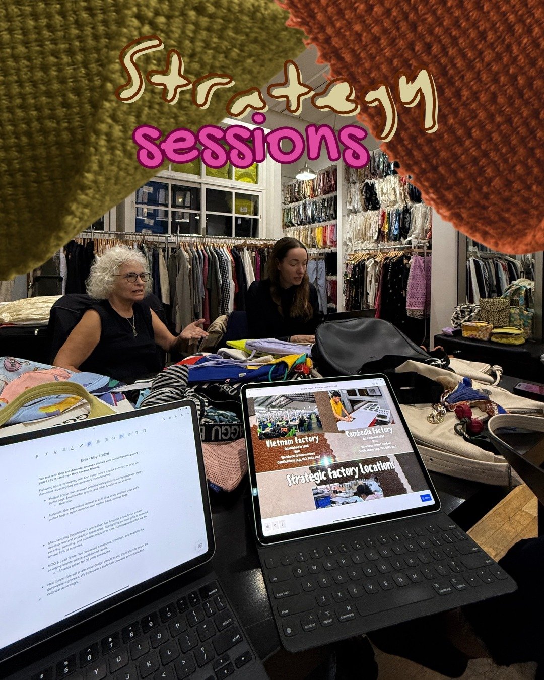 Behind every great collection is a great strategy 🧠🧵
From sourcing to sampling, our strategic sessions align design, development, and delivery&mdash;ensuring every detail flows seamlessly from sketch to shipment.
At Chinamine, we don&rsquo;t just p