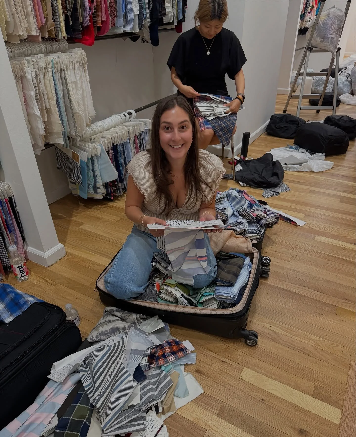 Changes  at Chinamine ✨
We’re in the middle of a full office refresh, renovating, reorganizing, and upgrading our fabric library so every visit leaves you inspired. Soon you’ll be able to explore our samples and materials in a space desi