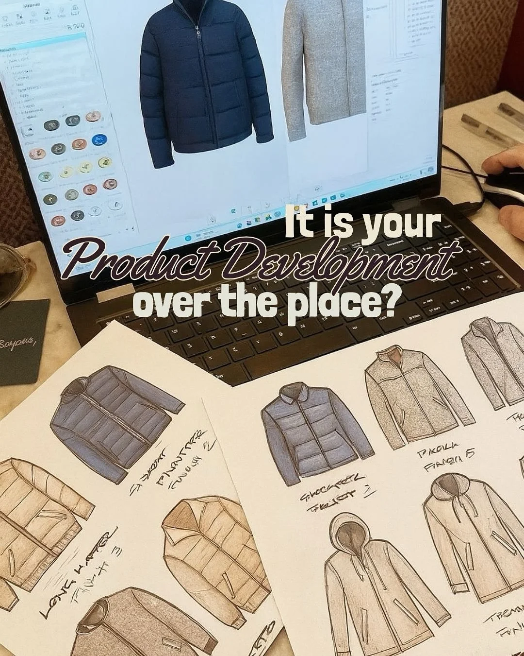 Deadlines slipping? Samples dragging? You’re not alone.
At Chinamine, we help brands transform ideas into collections without the chaos.
From sourcing fabrics to delivering production, we streamline your product development timeline every step