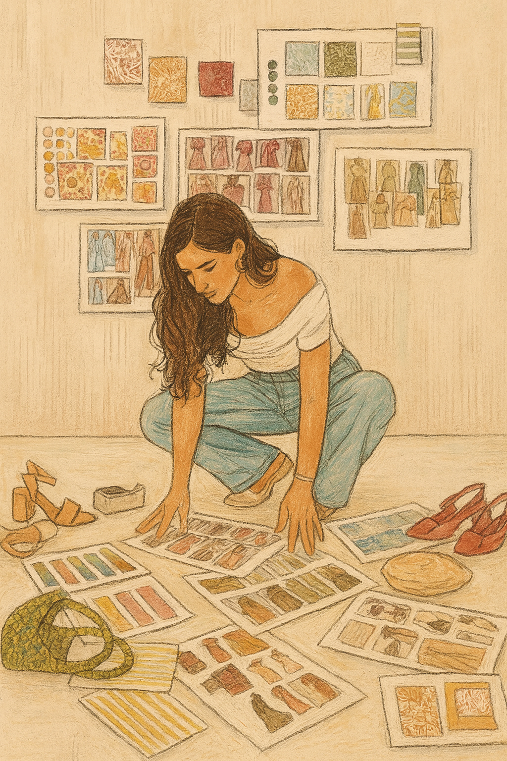 fashion design to production process