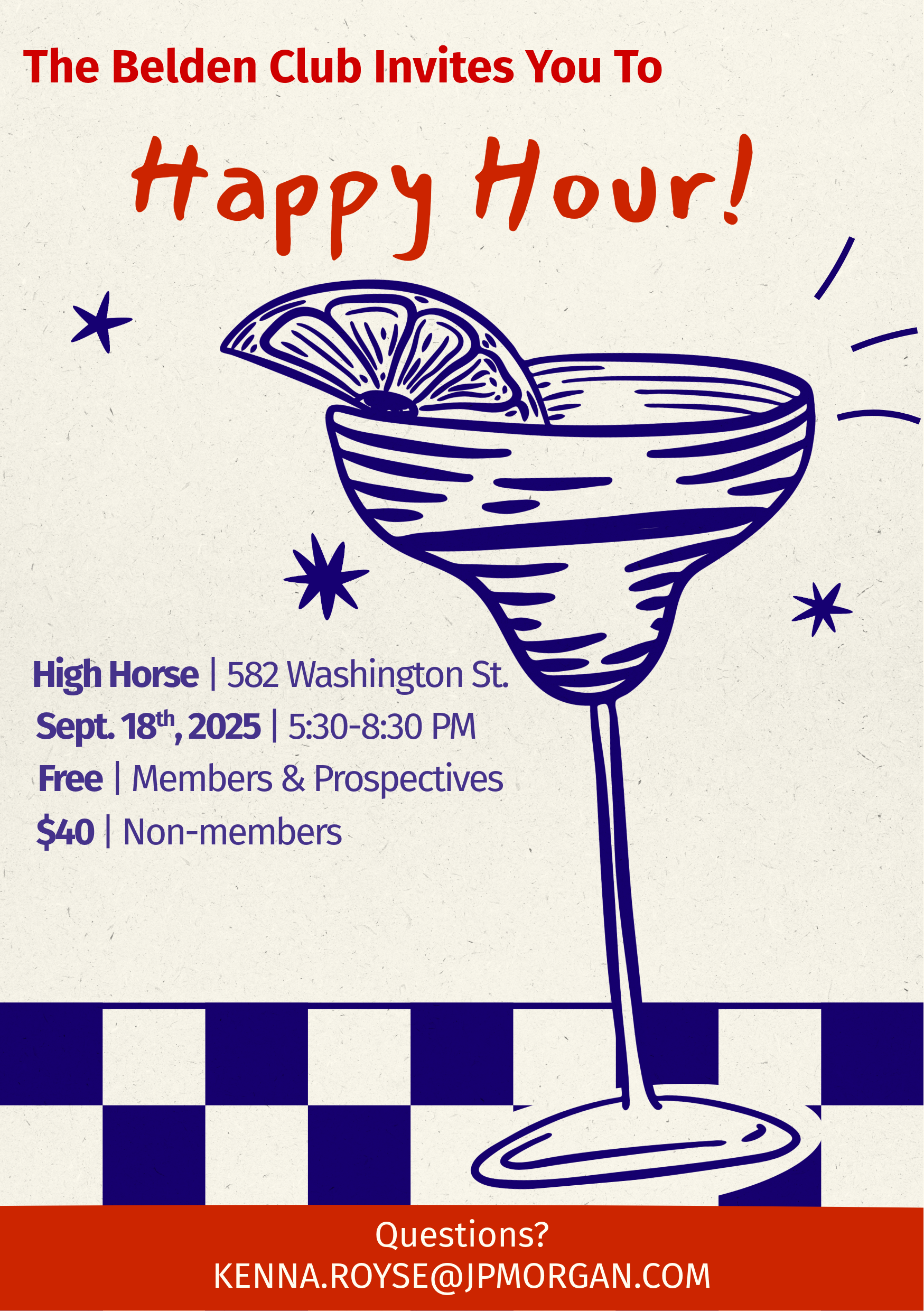 Thirsty Thursday at High Horse - September 18th, 2025