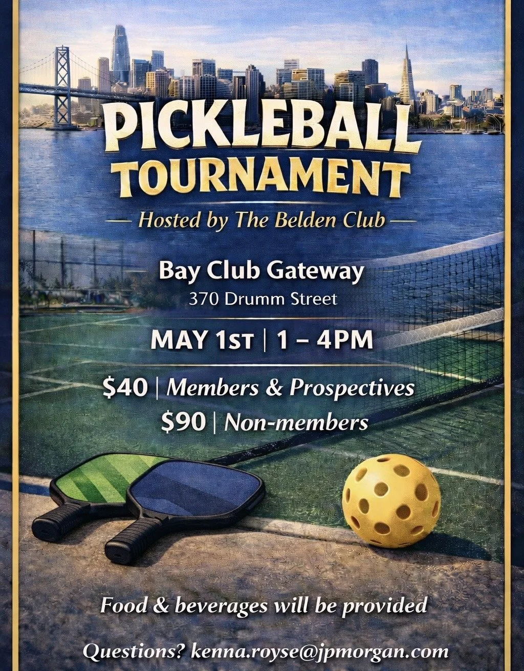 Belden Club - Pickleball Tournament