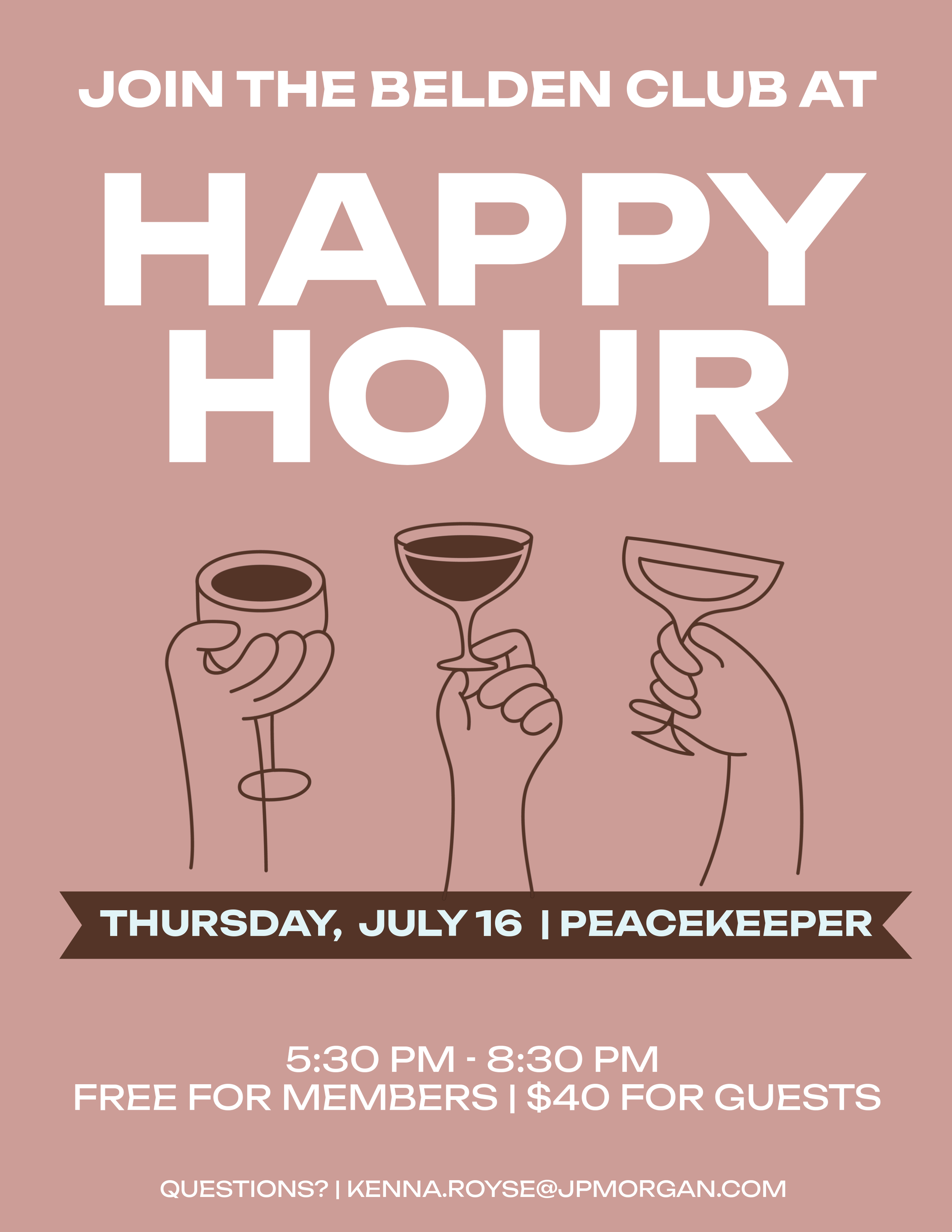 Thirsty Thursday at Peacekeeper - July 16th, 2026