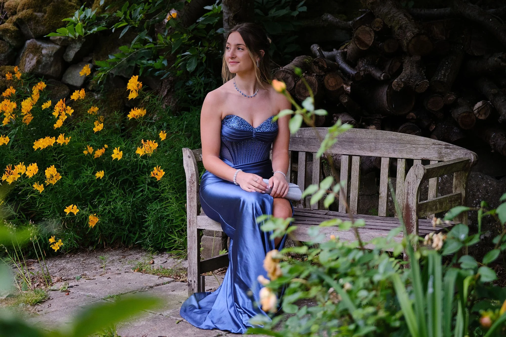 Prom location portrait