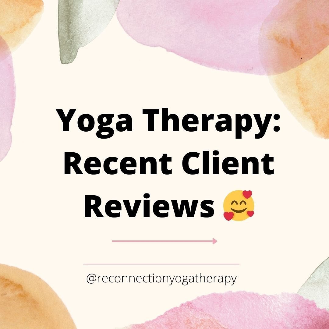 🥰Do you feel a pull toward slowing down and taking better care of yourself as we near the end of the year?

🥰Recent clients have had great experiences in yoga therapy and assisted stretch therapy, and come away from both kinds of work feeling more 