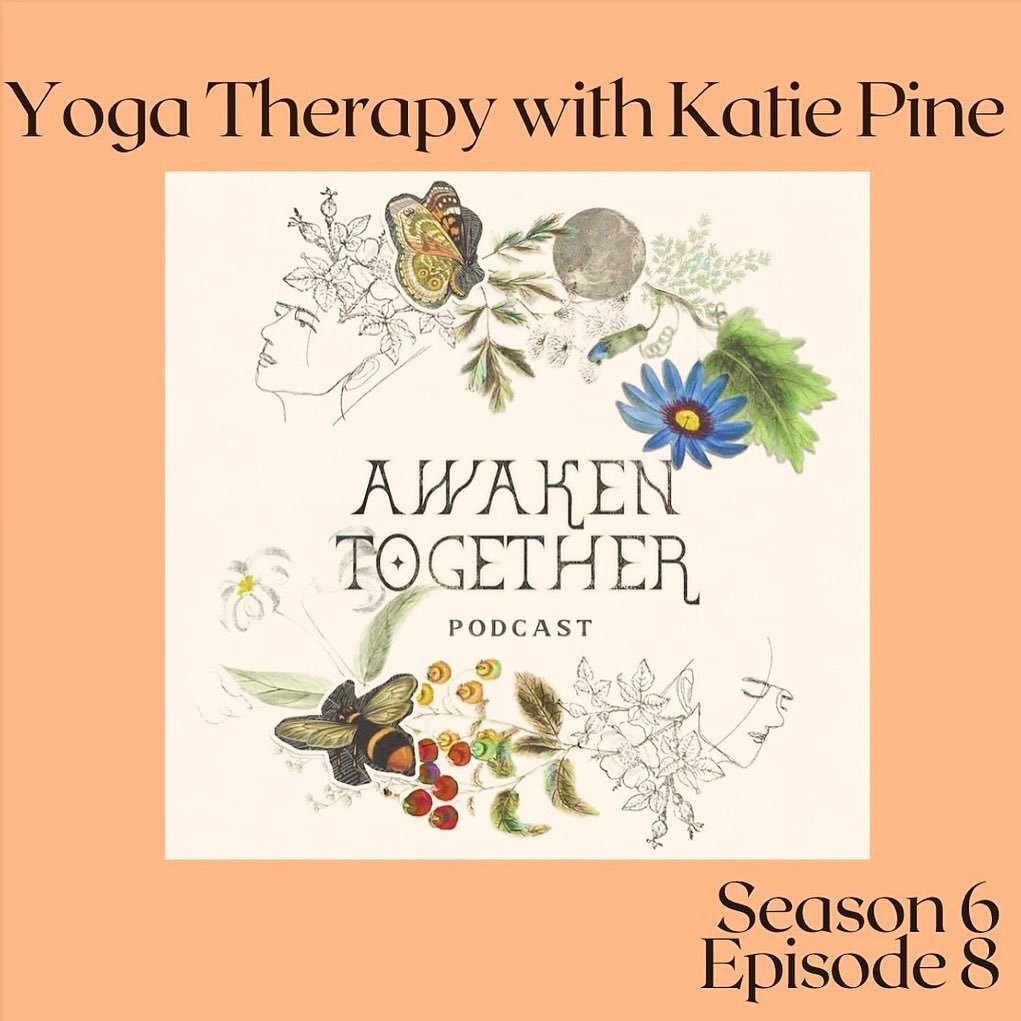 It was so fun to discuss yoga therapy as a holistic treatment modality on the wonderful @awakentogetherpodcast ! 

To learn more about how a yoga therapy session is conducted, what conditions a Yoga Therapist can help with and how this work has posit