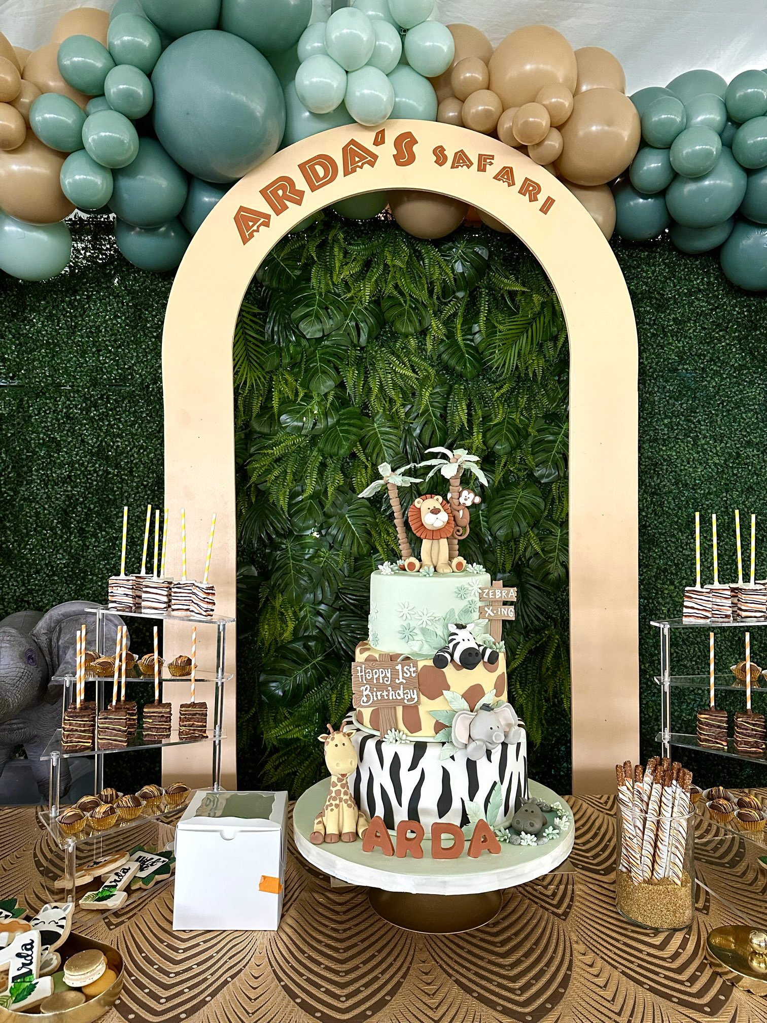 Vibrant birthday party