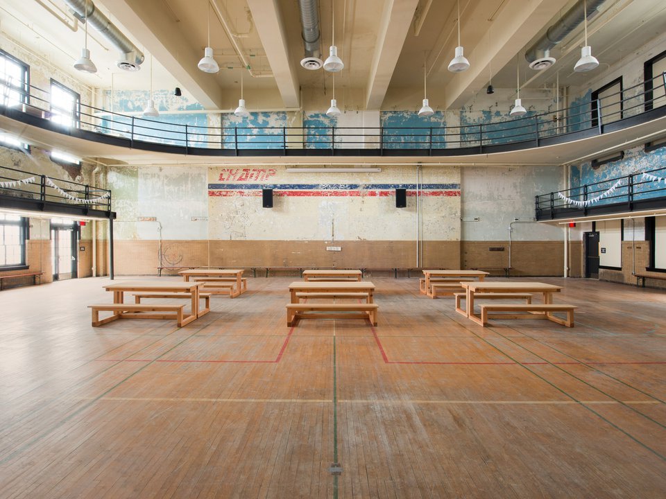 "The Gym" event space at the Ace Hotel