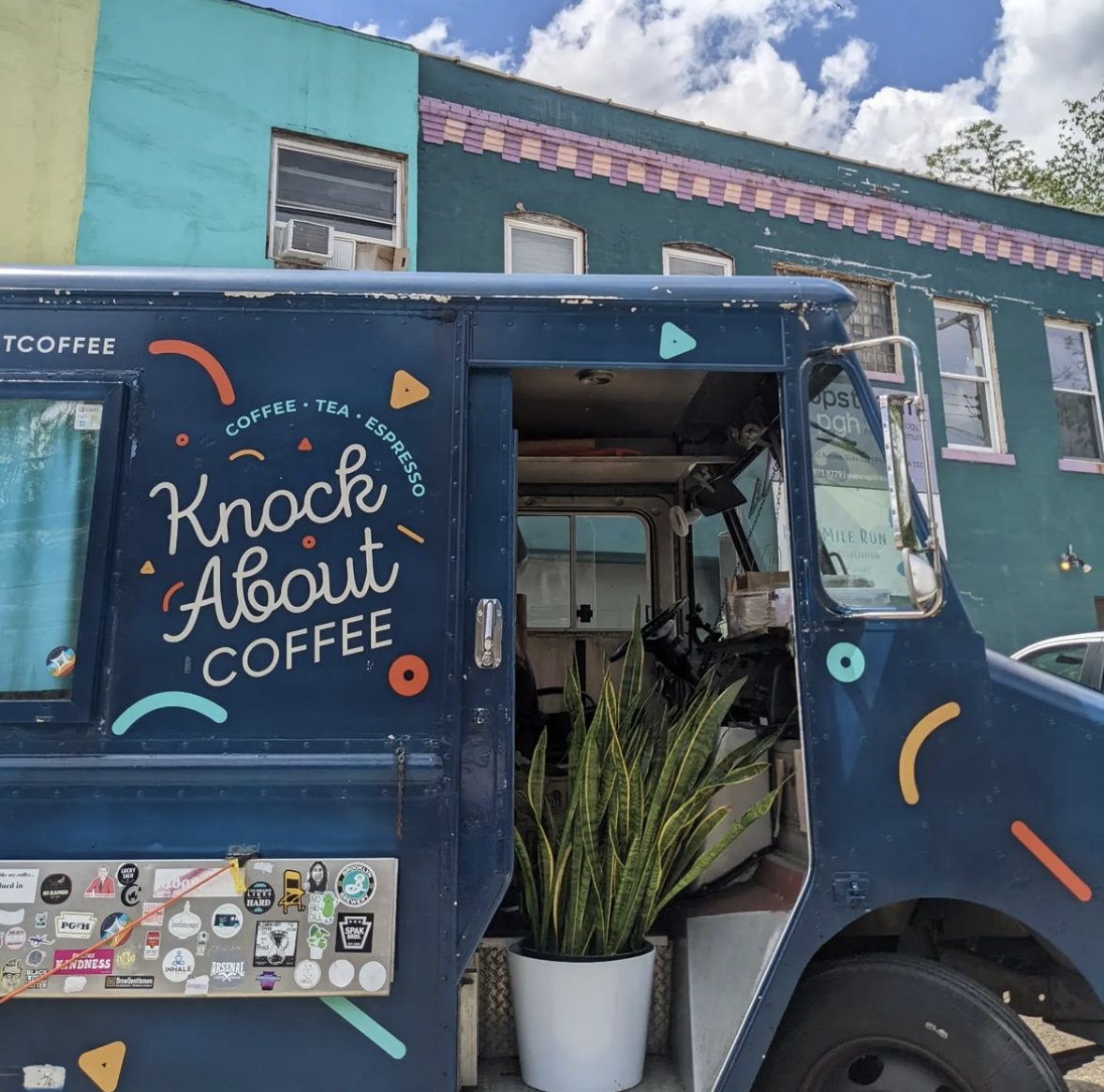 The Knock About Coffee truck in Pittsburgh.
