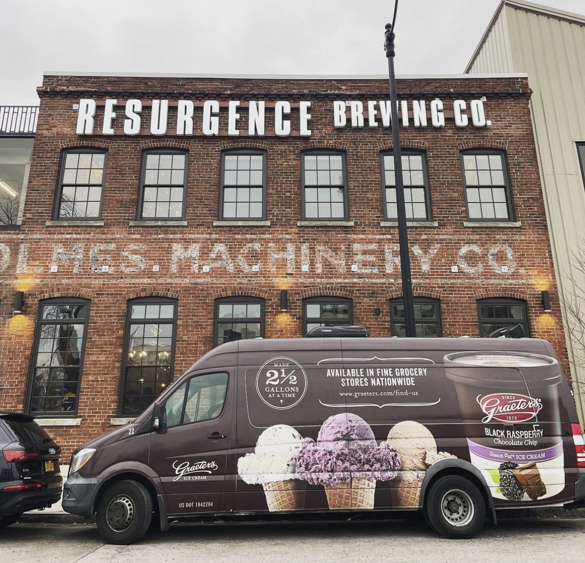 The Graeters ice cream truck in Pittsburgh