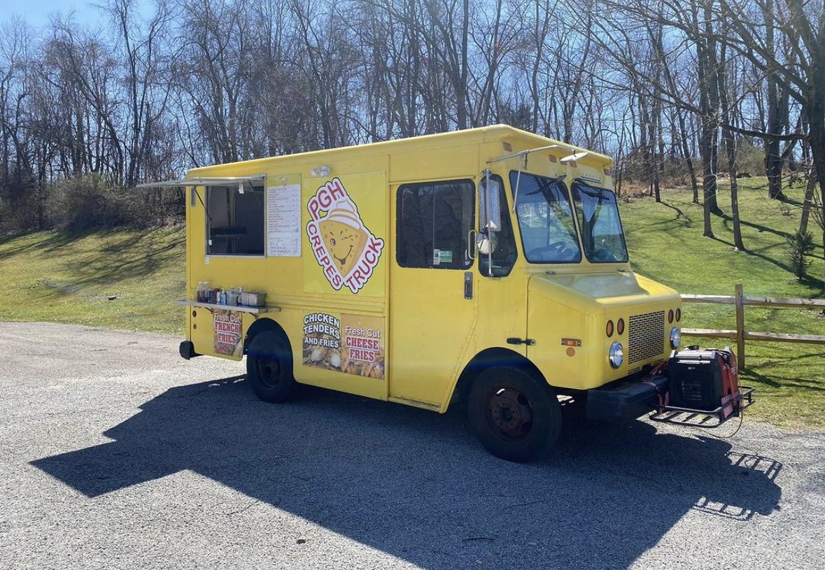 The PGH crepes truck in Pittsburgh.