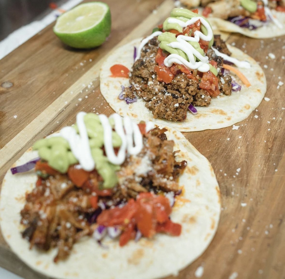 Tacos from Cool Beans Taco Truck in Pittsburgh