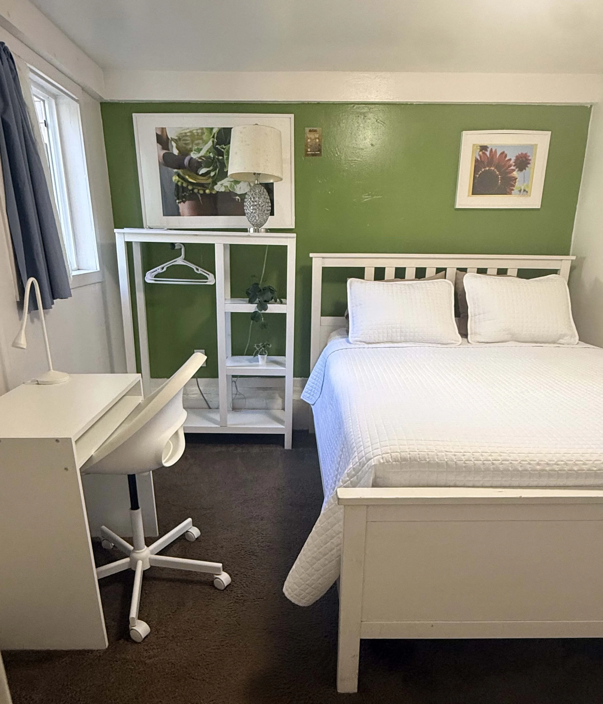 Green room at B-Love's Guesthouse