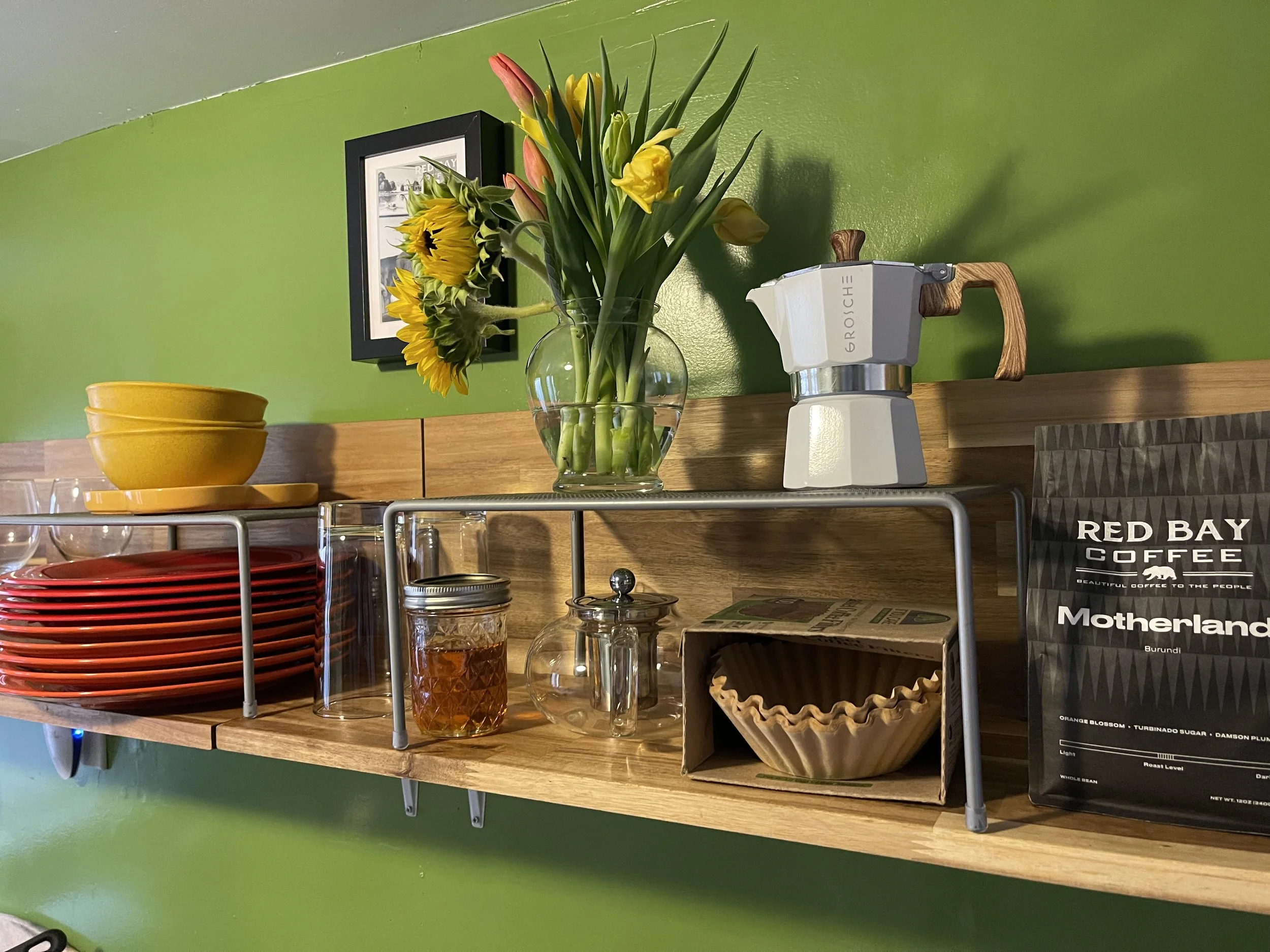 Kitchen shelf