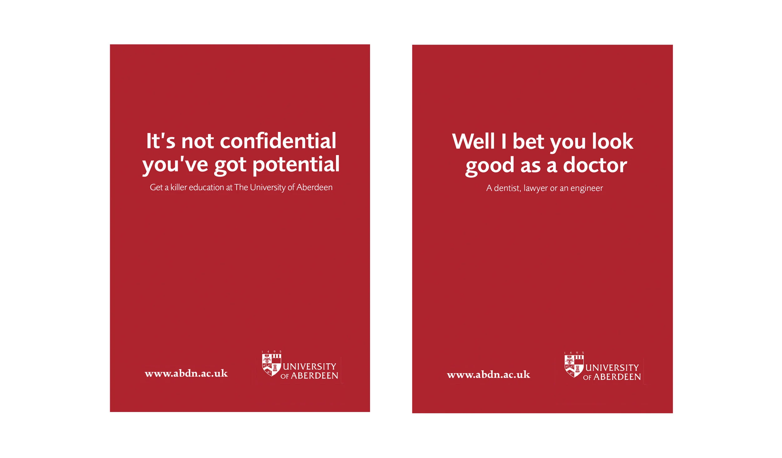 Six sheet outdoor advertising campaign