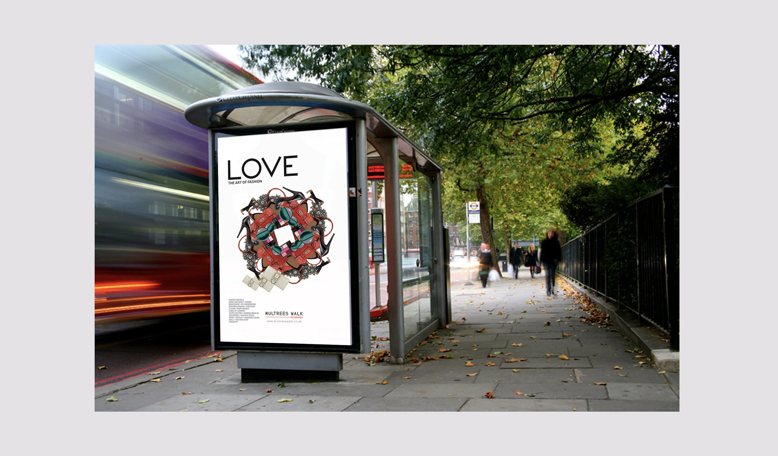 Outdoor and press advertising campaign