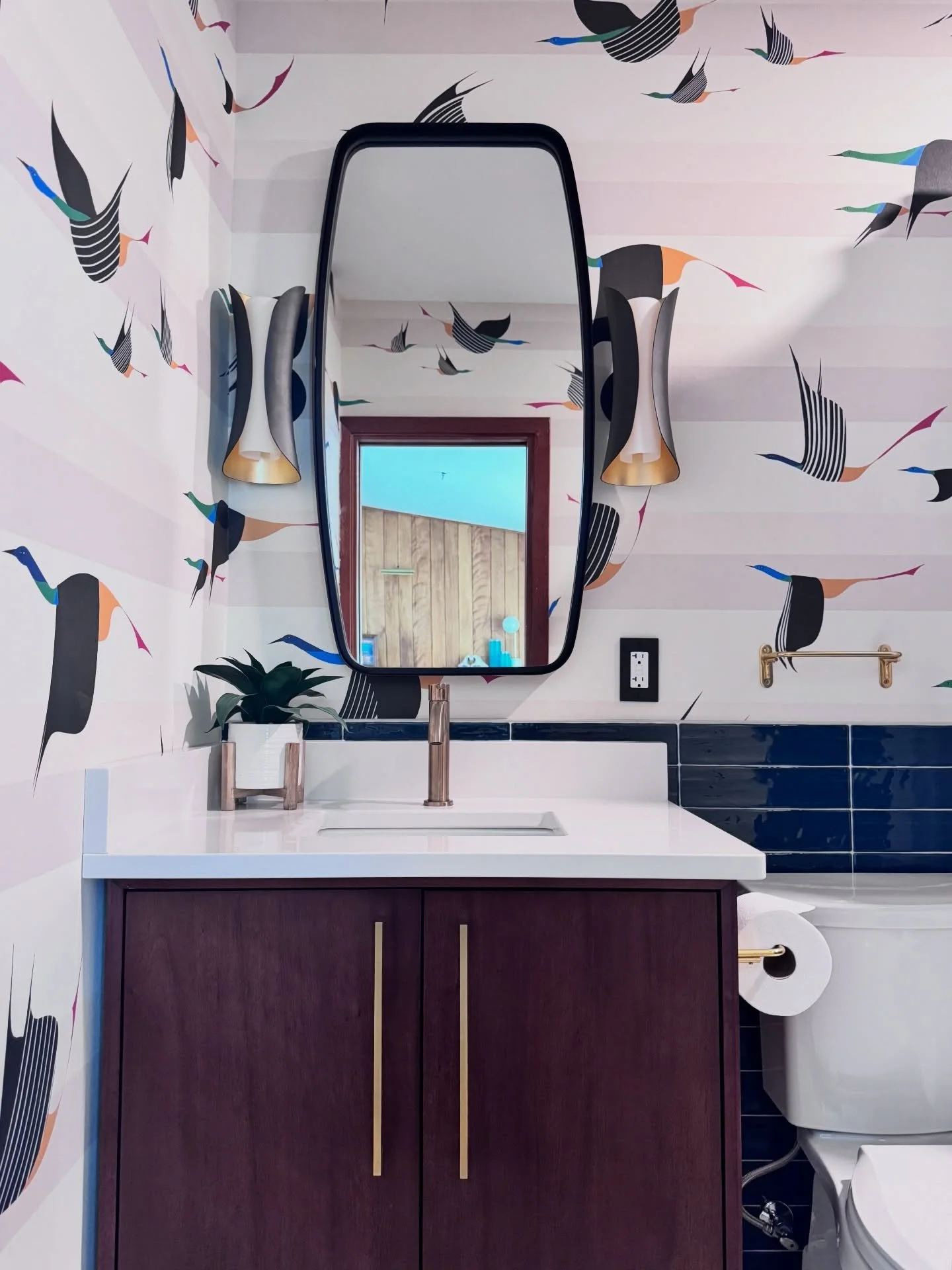 If you ask me what my favorite part about this bathroom is&hellip; it&rsquo;s my client.
The trust in the process, the collaboration, the &ldquo;let&rsquo;s go for it&rdquo; energy, that&rsquo;s what makes a space like this possible!