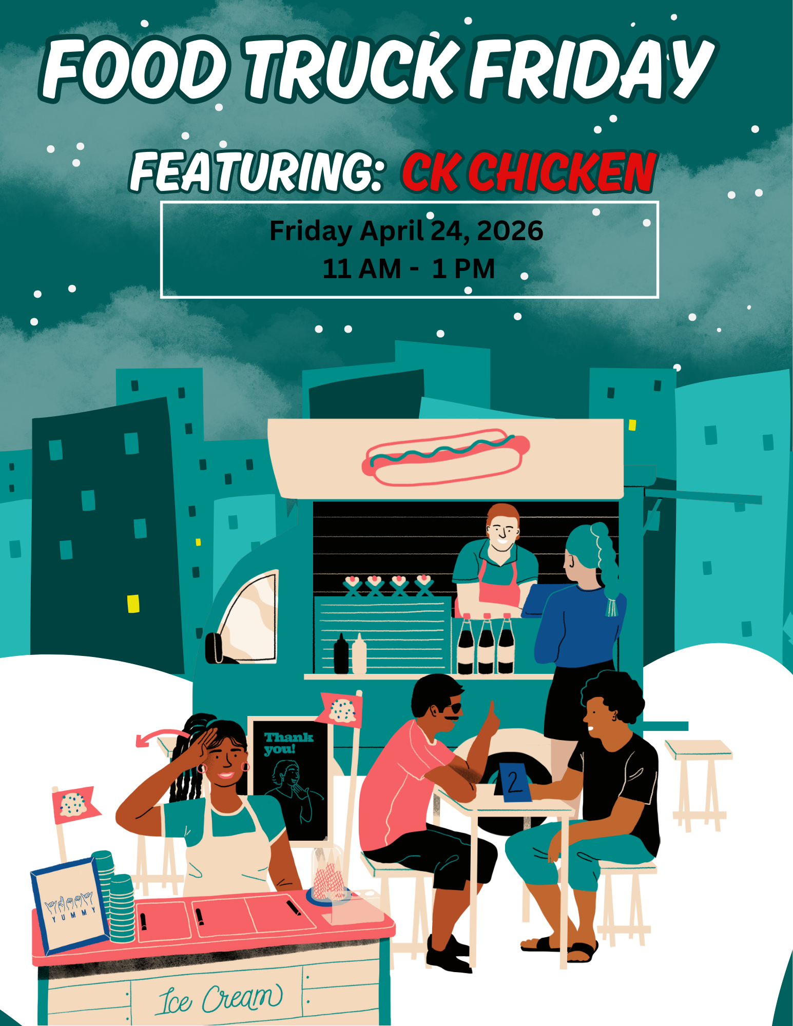 Food Truck Friday - Featuring CK Chicken