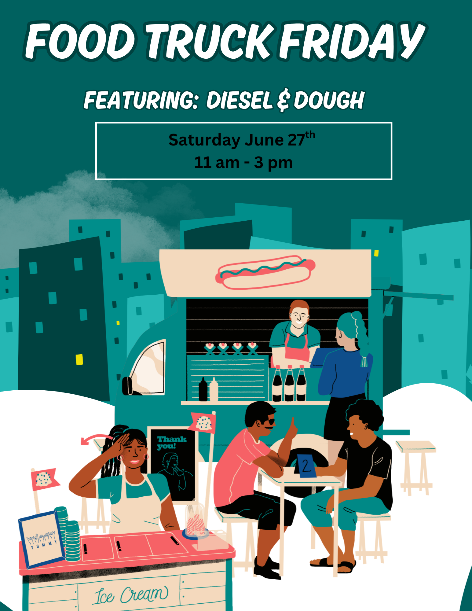Food Truck Saturday - Diesel &amp; Dough