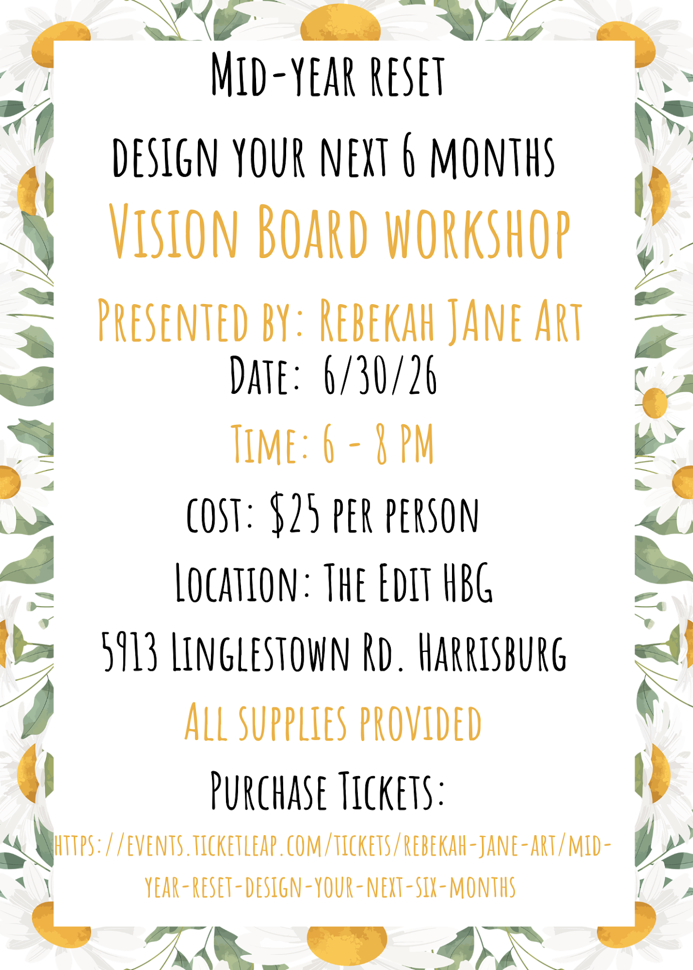 Vision Board Workshop