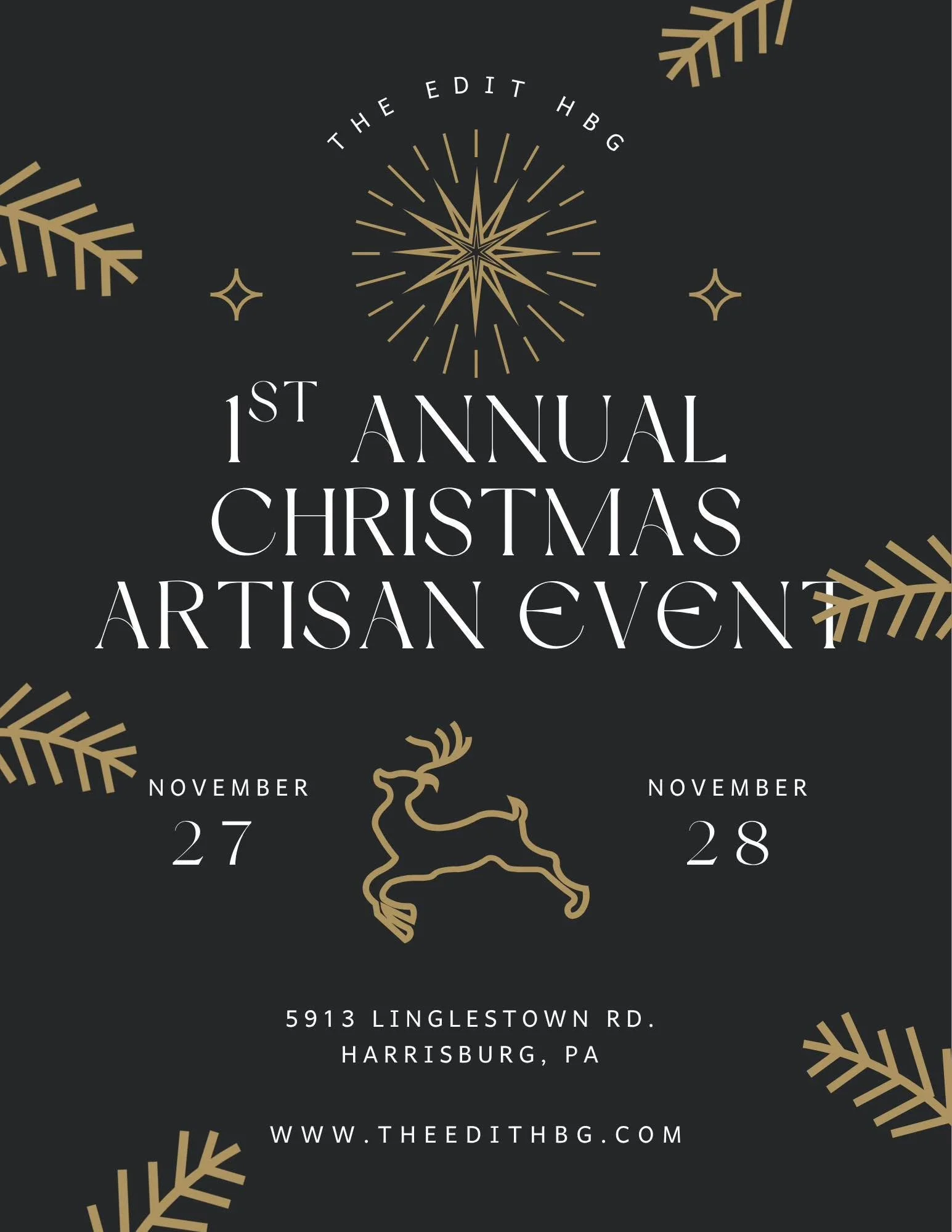 1st Christmas Artisan Event