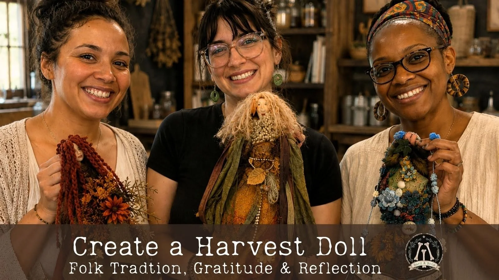 Create a Harvest Doll - Folk Tradition, Gratitude and Reflection 