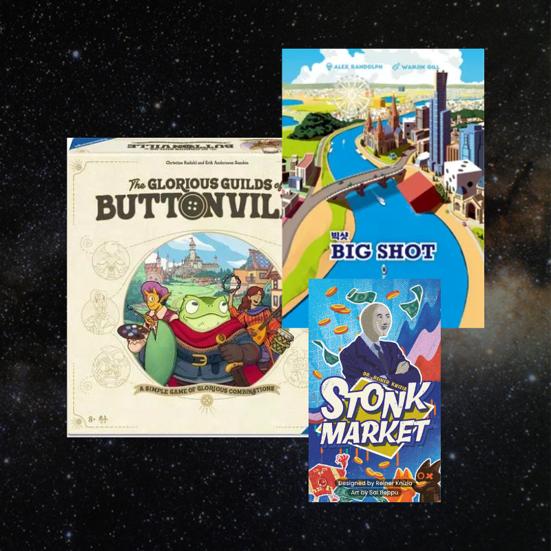 Episode 282: The Games of Gen Con 2026: Greylune, Jibber Jabble, Buttonville and More